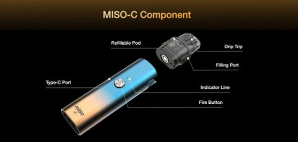 messageImage_1643782067360 【Univapo Miso C】 可注油式 | 高還原度 小煙主機