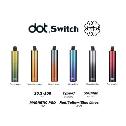 20e112e12dbd2df0 【DOT SWITCH 佩特里】單桿 & 煙彈 2入 容量3.5ml 2000口
