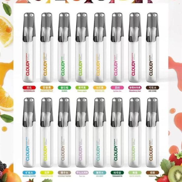 【CLOUDY陶瓷一次性主機】陶瓷芯8ml 口味任選 買十隻贈一隻